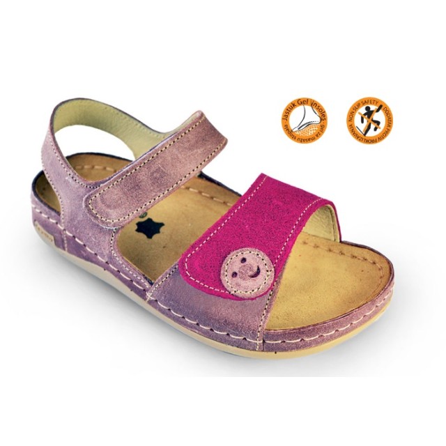 LEON DEČIJE SANDALE 802 ROZE